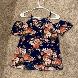 Women’s size Small off the shoulder top